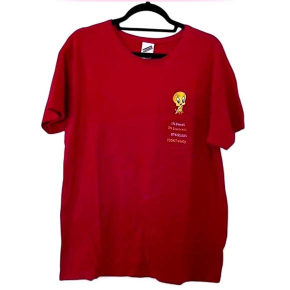 Warner Bros. Tops - Warner Brothers Tweety Bird Graphic T-Shirt